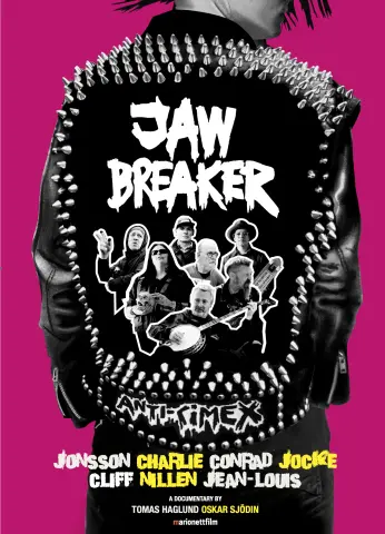 Flyer for Jaw Breaker - Anti Cimex Documentary at The Lost Well on August 23, 2026