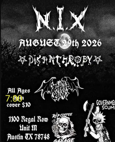 N.I.X., Disanthropy, Government Scum