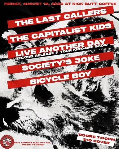 Live Another Day record release & tour kick-off